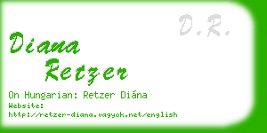 diana retzer business card
